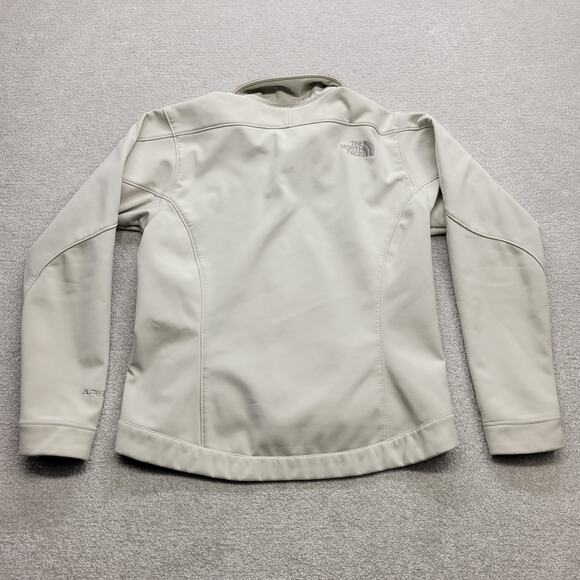 The North Face Women’s Apex Bionic Softshell Full Zip Jacket Cream Size Small - Picture 3 of 9